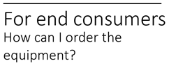 trenas for end consumers
